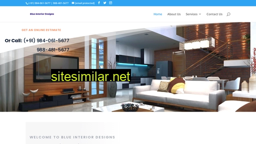 Blueinteriordesigns similar sites