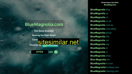bluemagnolia.com alternative sites