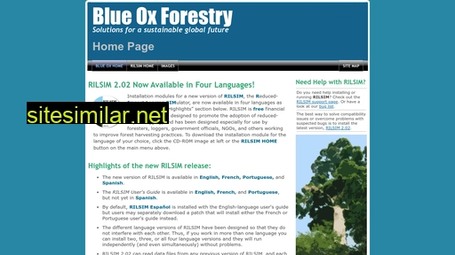 blueoxforestry.com alternative sites