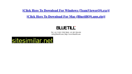 Bluetill123 similar sites