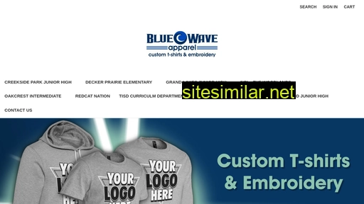bluewaveapparel.com alternative sites