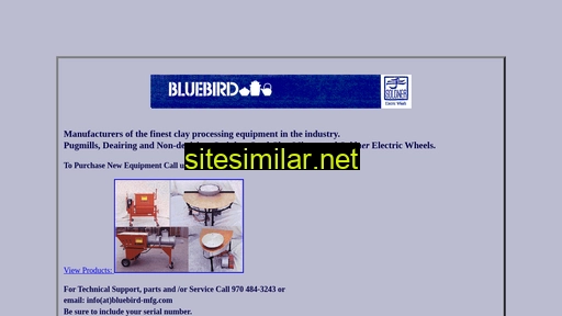 bluebird-mfg.com alternative sites