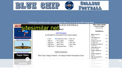 bluechipcollegefootball.com alternative sites