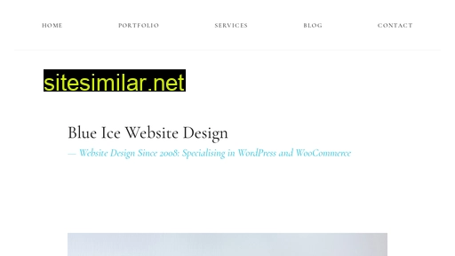 Blueicewebsitedesign similar sites