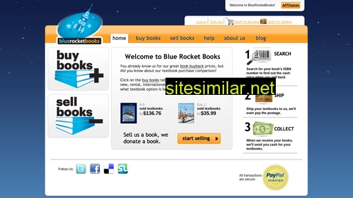 bluerocketbooks.com alternative sites