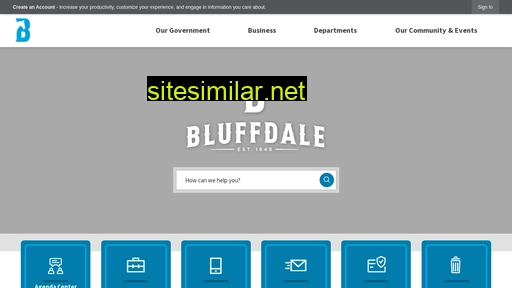 bluffdale.com alternative sites