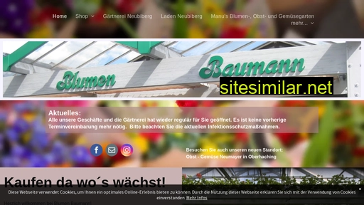 blumen-baumann.com alternative sites