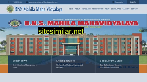 bnsmahilamahavidyalaya.com alternative sites