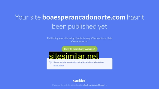 boaesperancadonorte.com alternative sites