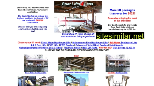 boatliftsforless.com alternative sites