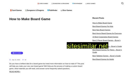 boardgamesguru.com alternative sites