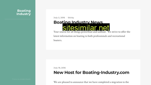 Boating-industry similar sites