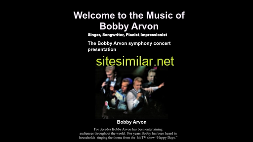 bobbyarvon.com alternative sites