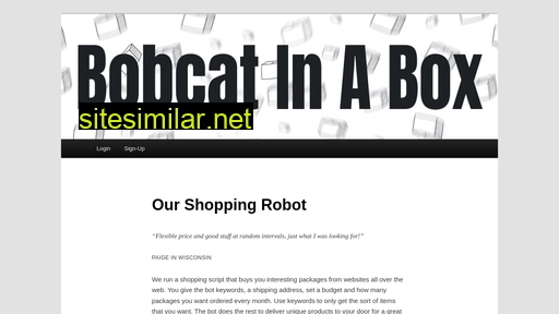 bobcatinabox.com alternative sites