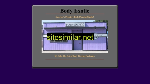 bodyexotic.com alternative sites