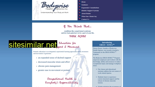 bodywisehealthoptions.com alternative sites