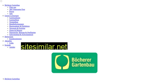 boecherer-gartenbau.com alternative sites
