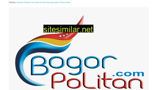 bogorpolitan.com alternative sites
