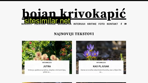 bojankrivokapic.com alternative sites