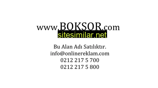 boksor.com alternative sites