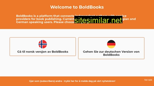 Boldbooks similar sites