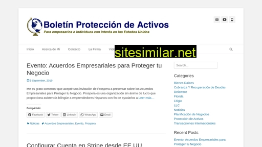 boletinprotecciondeactivos.com alternative sites