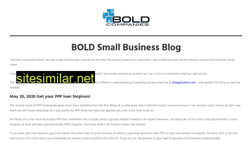 boldncblog.com alternative sites