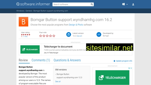 bomgar-button-support-wyndhamhg-com.software.informer.com alternative sites