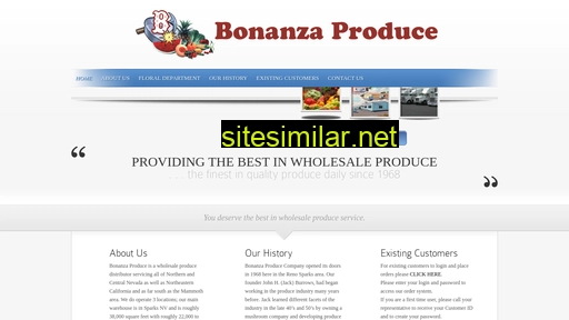bonanzaproduceco.com alternative sites