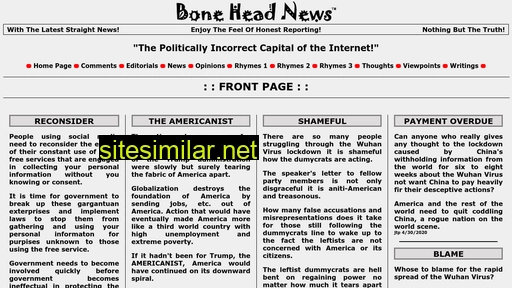boneheadnews.com alternative sites