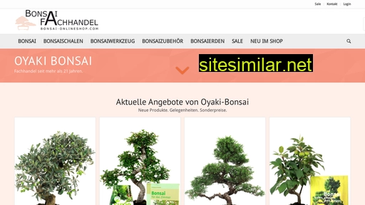 bonsai-onlineshop.com alternative sites
