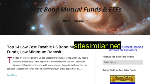 Bondmarketindexfund similar sites