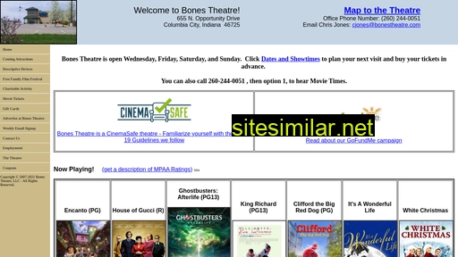 Bonestheatre similar sites
