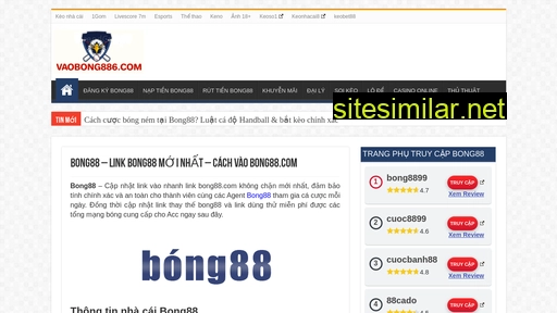 Bongcai88 similar sites