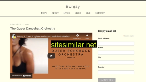 bonjaymusic.com alternative sites