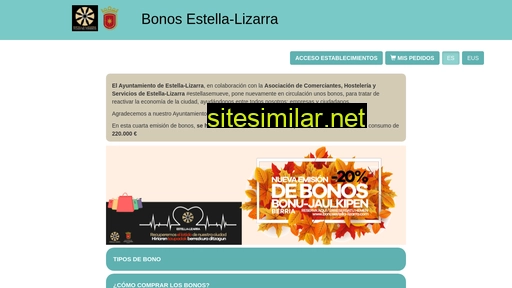 bonosestella-lizarra.com alternative sites