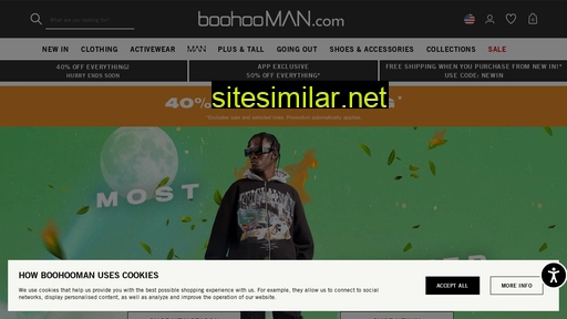 boohooman.com alternative sites