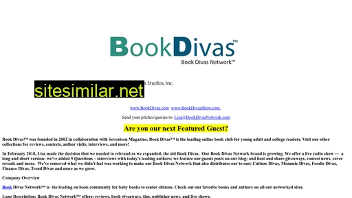 bookdivas.com alternative sites