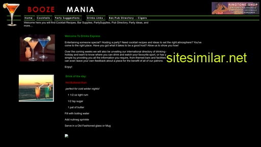 boozemania.com alternative sites
