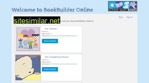 bookbuilderonline.com alternative sites