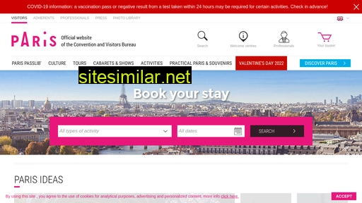 booking.parisinfo.com alternative sites