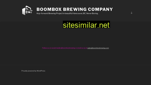 boomboxbrewing.com alternative sites