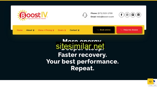 boost-iv.com alternative sites