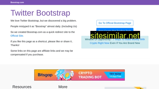 boostrap.com alternative sites