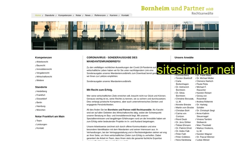 bornheim.com alternative sites