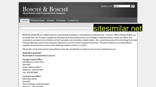 bosche.com alternative sites