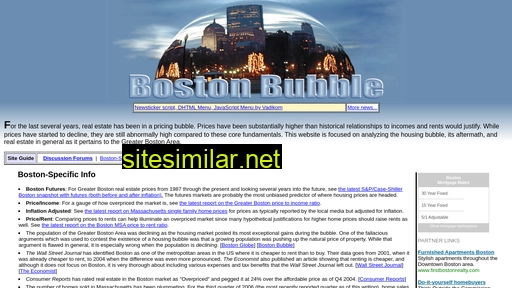 Bostonbubble similar sites