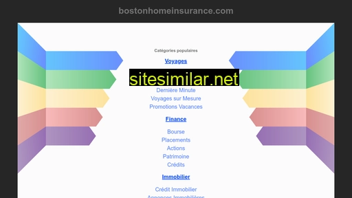 bostonhomeinsurance.com alternative sites