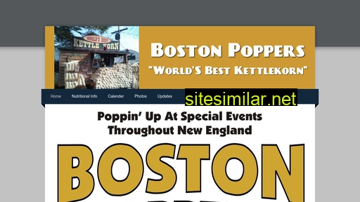 bostonpoppers.com alternative sites