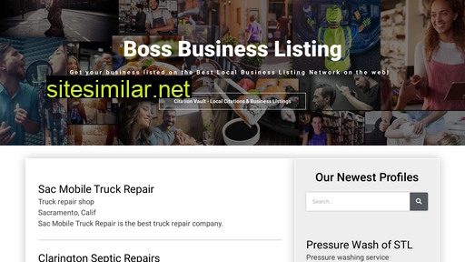 Bossbusinesslisting similar sites